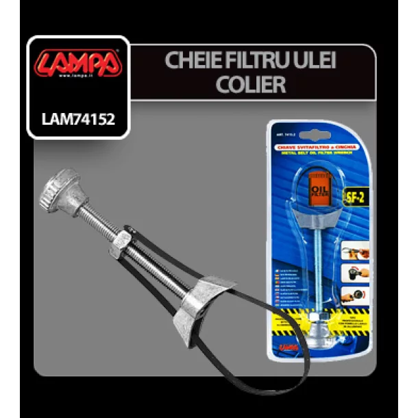Lampa Metal belt oil filter wrench