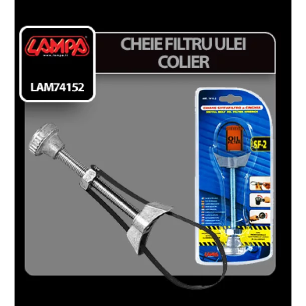 Cheie filtru ulei cu colier metalic Lampa