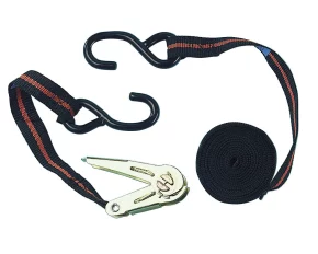 Ratchet tie down strap with hooks 1pcs - 5m