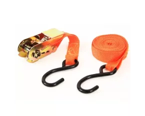 Ratchet tie down strap 1pcs, Orange - 5m