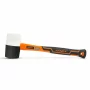 Rubber mallet with fiberglass handle - 680 g