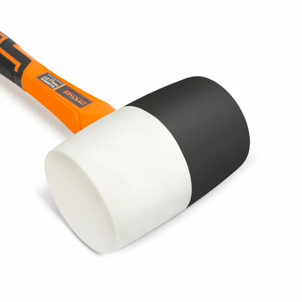 Rubber mallet with fiberglass handle - 907 g