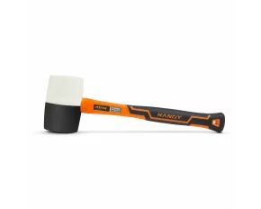 Rubber mallet with fiberglass handle - 907 g