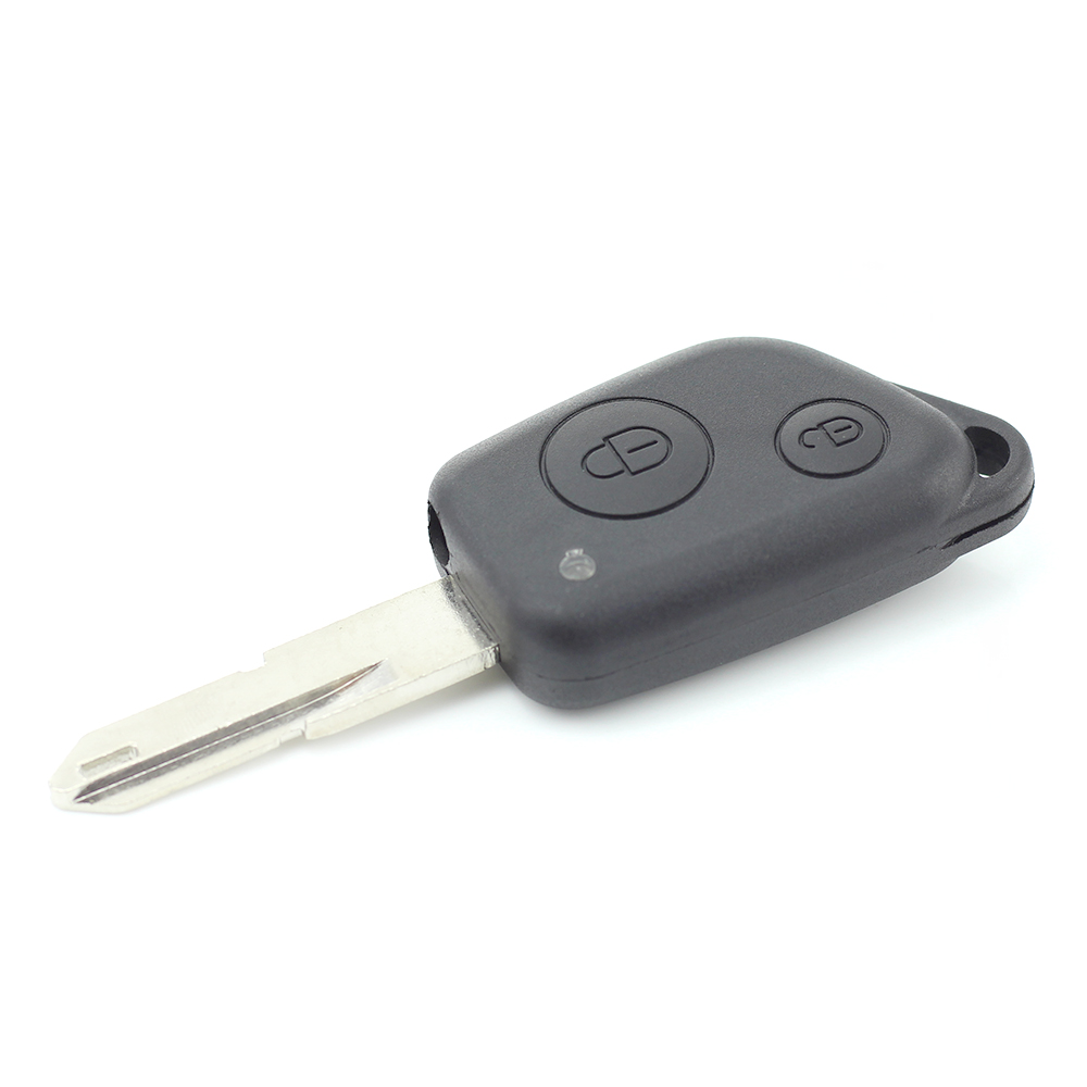 Citroen / Peugeot - Carcasa cheie 2 butoane fara suport de baterie thumb