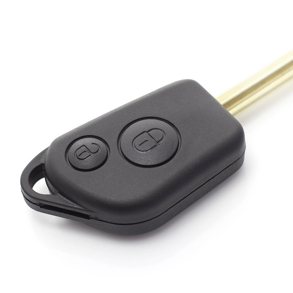 Citroen / Peugeot - Carcasa cheie cu 2 butoane thumb