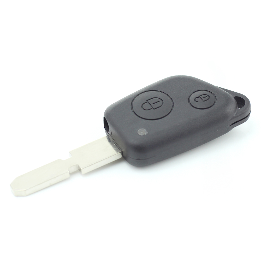 Citroen / Peugeot - Carcasa cheie cu 2 butoane, lama 4 "piste" thumb