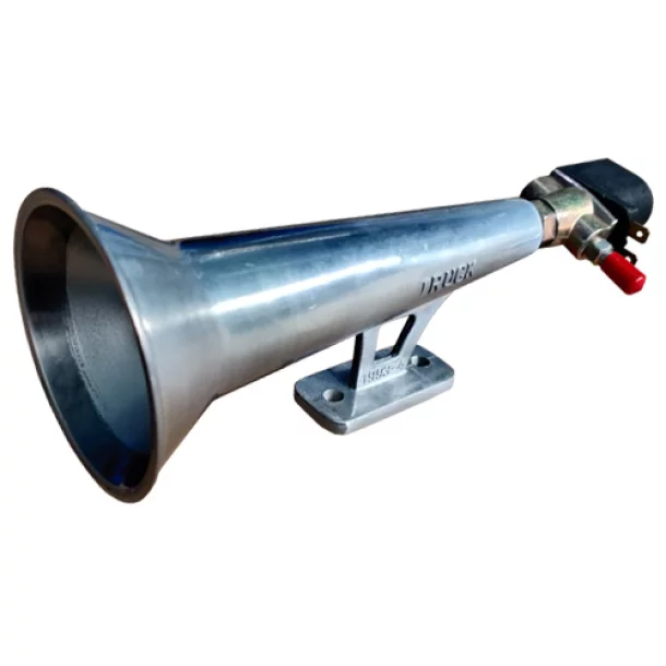 Electropneumatic horn with 1 horn 24V - 25cm