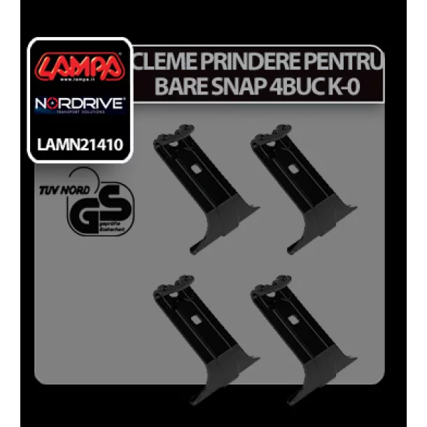 Clamp, fitting kits for Snap bars - K-0