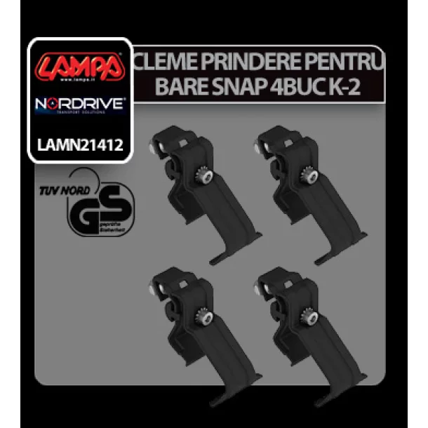 Clamp, fitting kits for Snap bars - K-2