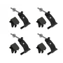 Kit de montare pentru bare portbagaj Snap si Silenzio Cx - K3 - Alfa Romeo, Audi, Bmw, Citroen, Cupra, Dacia, DS, Evo, Fiat, Ford, Hyundai, Jaguar, Mercedes, Nissan, Omoda, Opel, Peugeot, Renault, Seat, Skoda, Subaru, Suzuki, Toyota, Volkswagen, Volvo