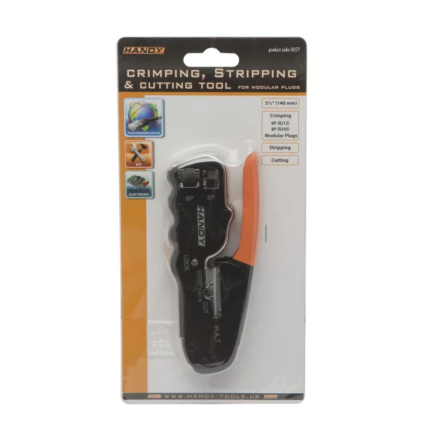 Crimping, Stripping and Cutting Tool