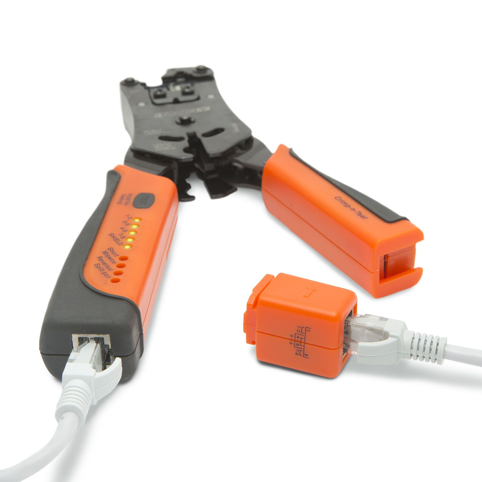 4-In-1 Crimp and Cable Tester thumb