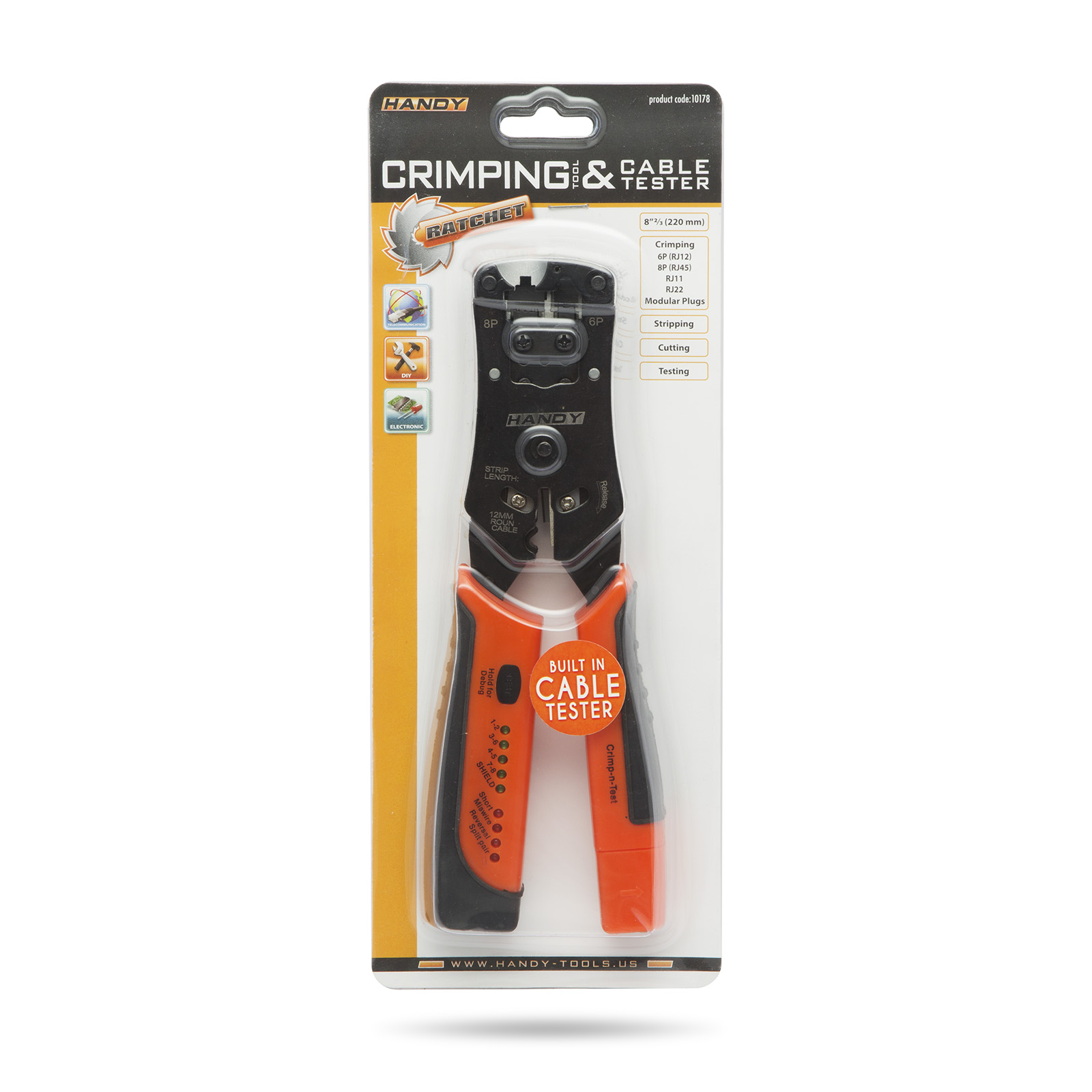 4-In-1 Crimp and Cable Tester thumb