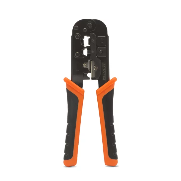 Crimper, stripper and cutter plier