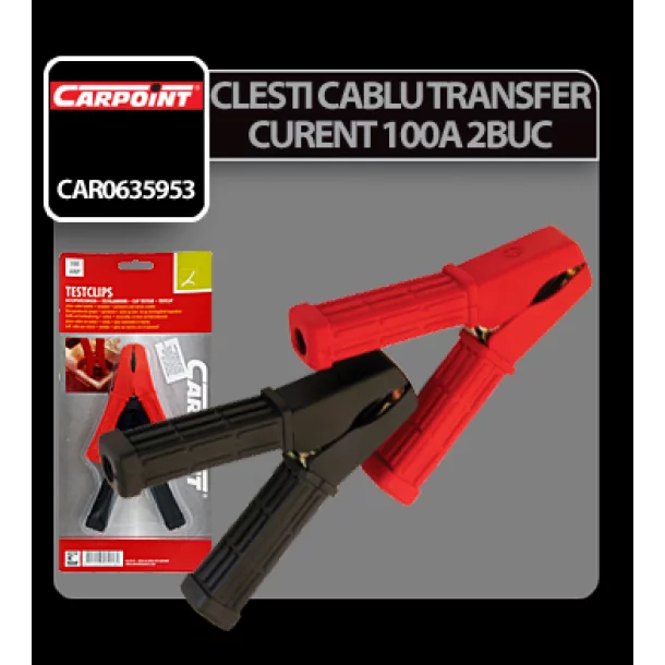 Clesti cablu transfer curent Carpoint 2buc - 100A
