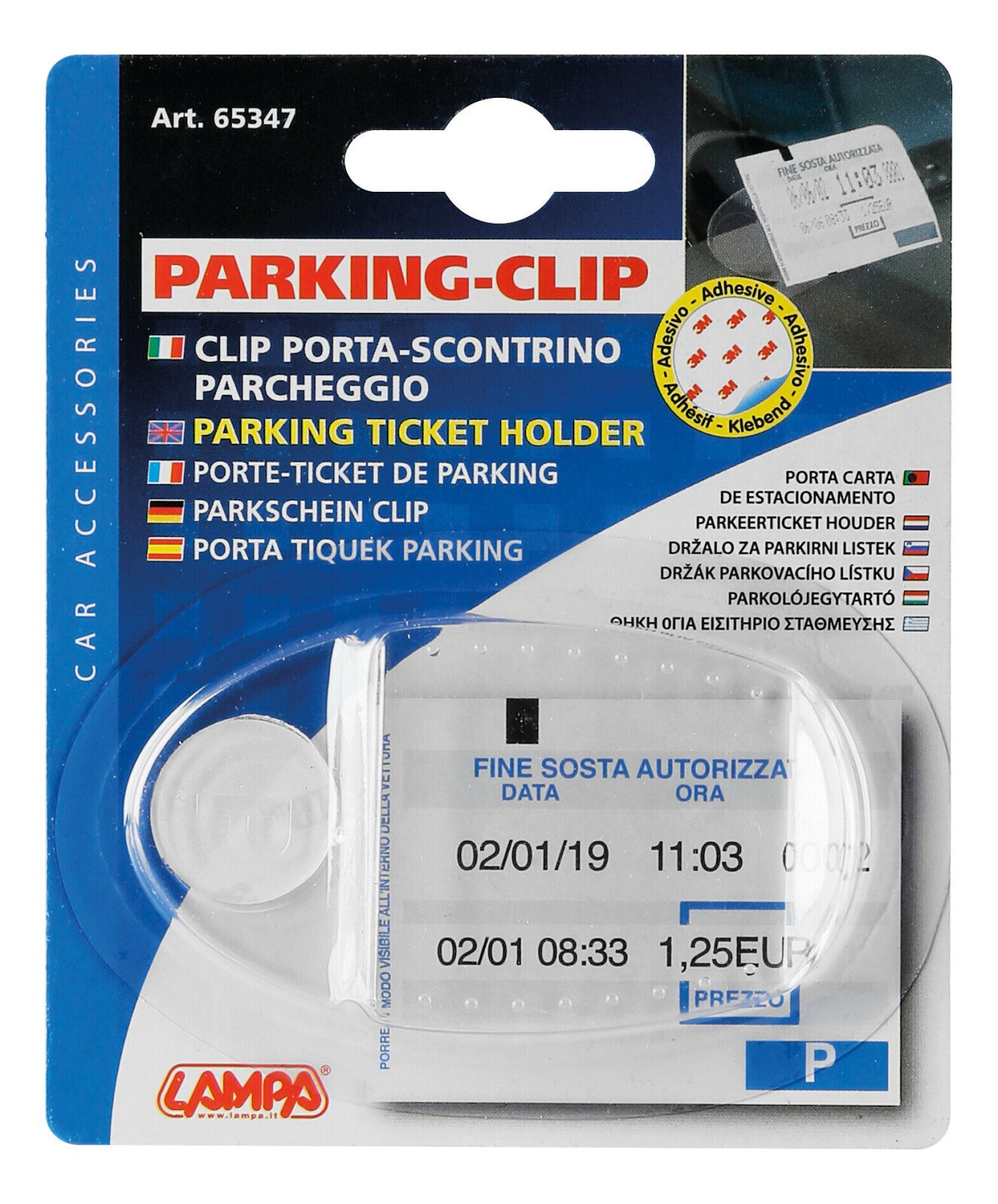 Parking ticket holder thumb