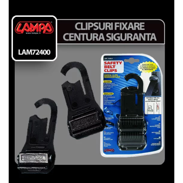 Clipsuri fixare centura siguranta