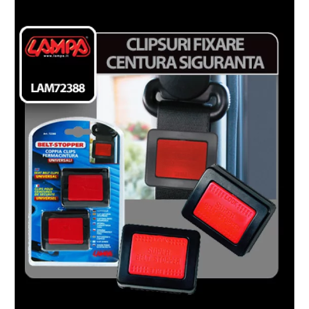 Clipsuri fixare centura siguranta Lampa