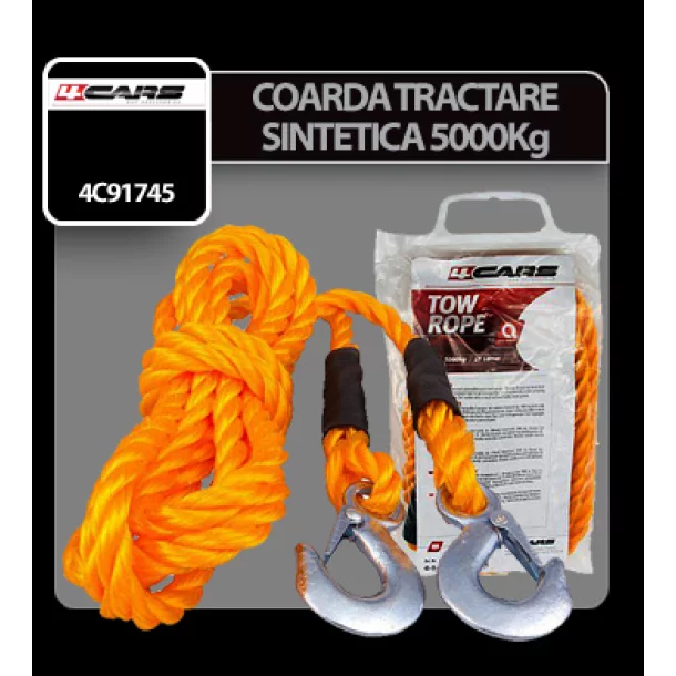 Coarda tractare sintetica 4Cars - 5000kg