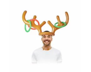 Coarne de ren gonflabile - cu cercuri colorate - 93 cm