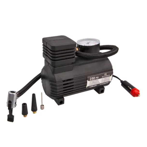 12V air compressor 18bar 4Cars