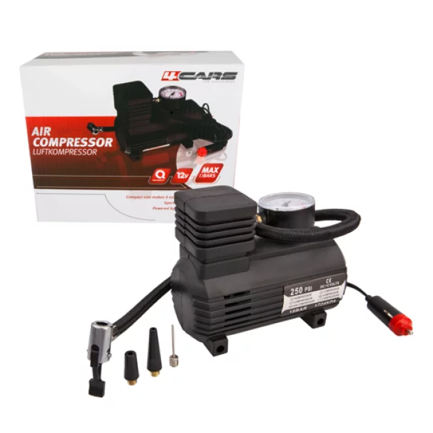 12V air compressor 18bar 4Cars