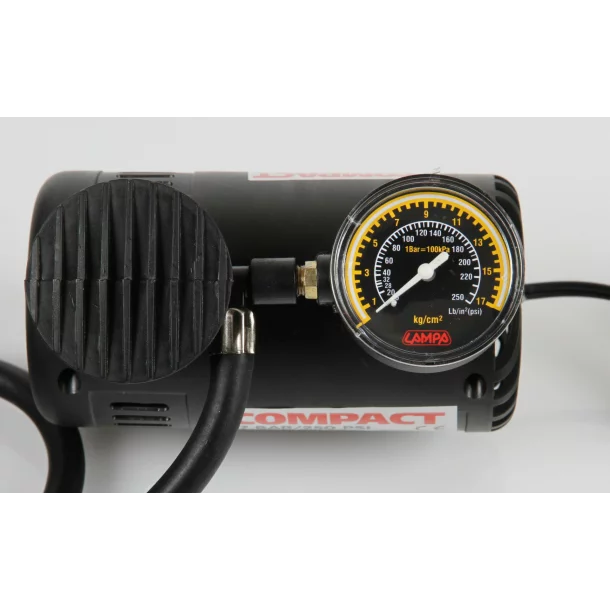 Compact, 12V air compressor