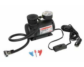 Compact, 12V air compressor