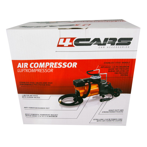 4Cars 12V air compressor thumb