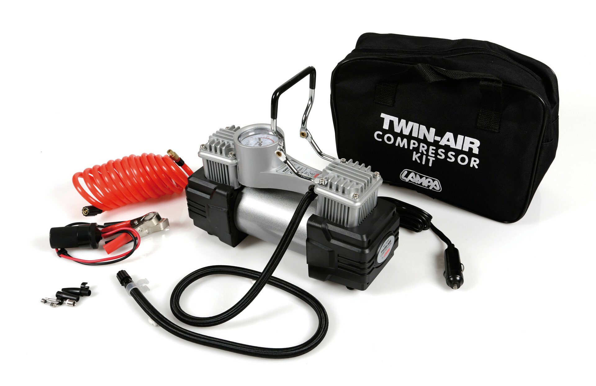 Twin-Air Kit, twin-cylinder compressor, 12V - 200W thumb
