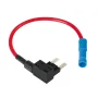 Conector rapid pentru doua sigurante plate mici 30+20A 12/24V