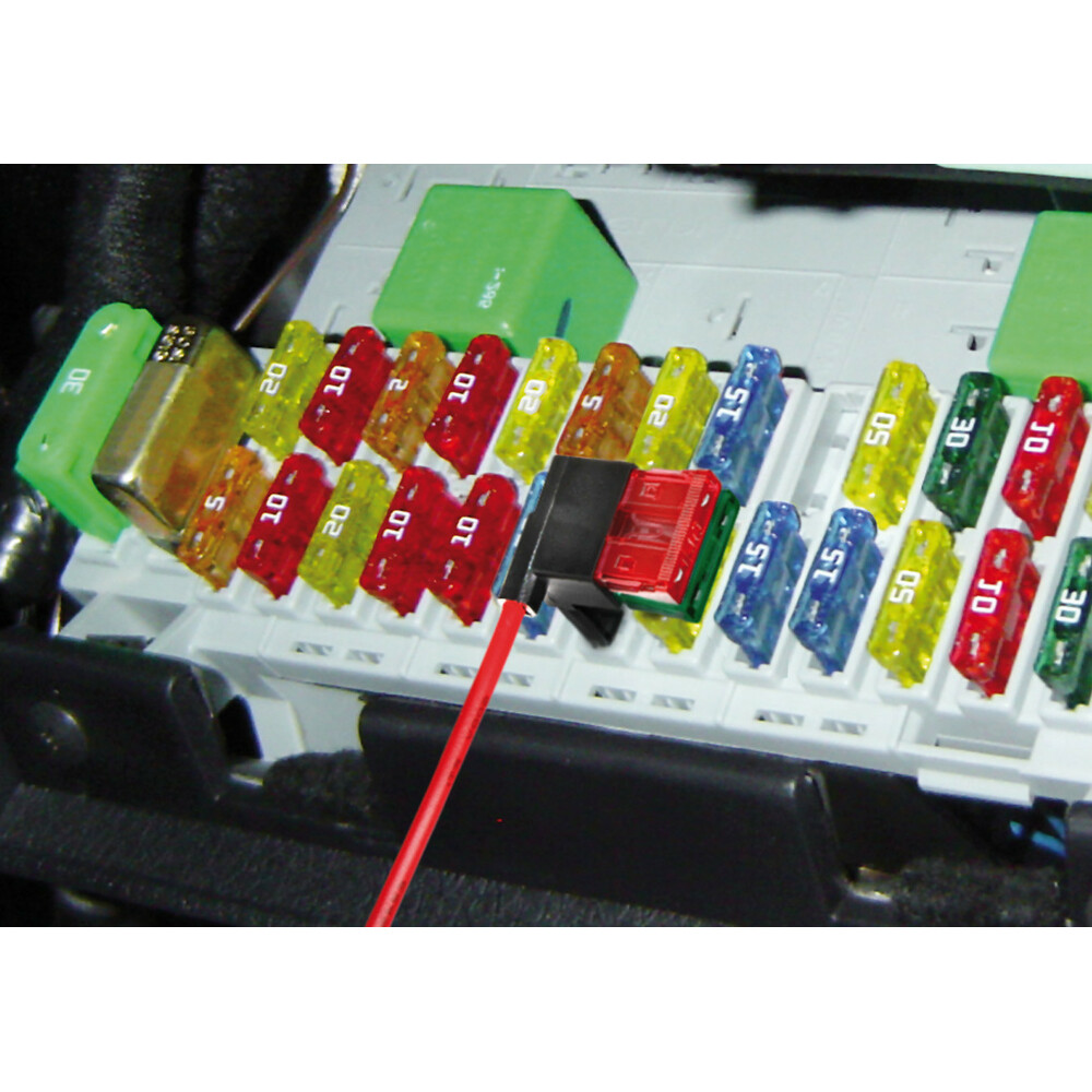 Conector rapid pentru doua sigurante plate standard 30+20A 12/24V thumb