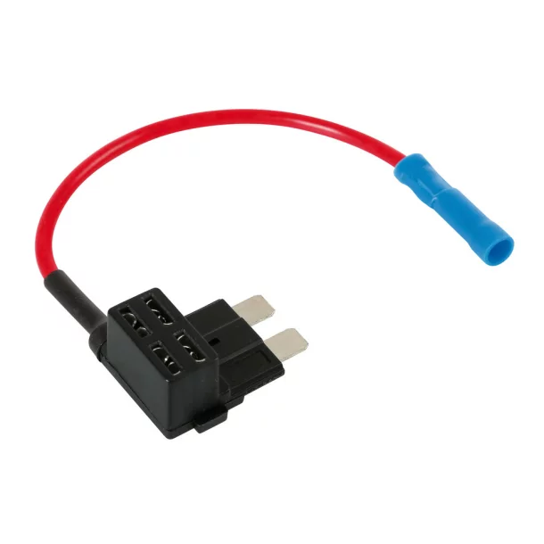 Quick-connector for two blade fuse 30+20A 12/24V