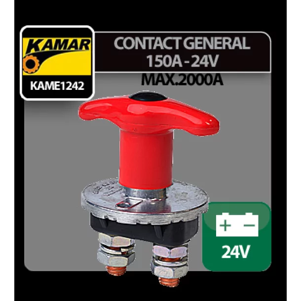 Contact general Kamar 150A - 24V