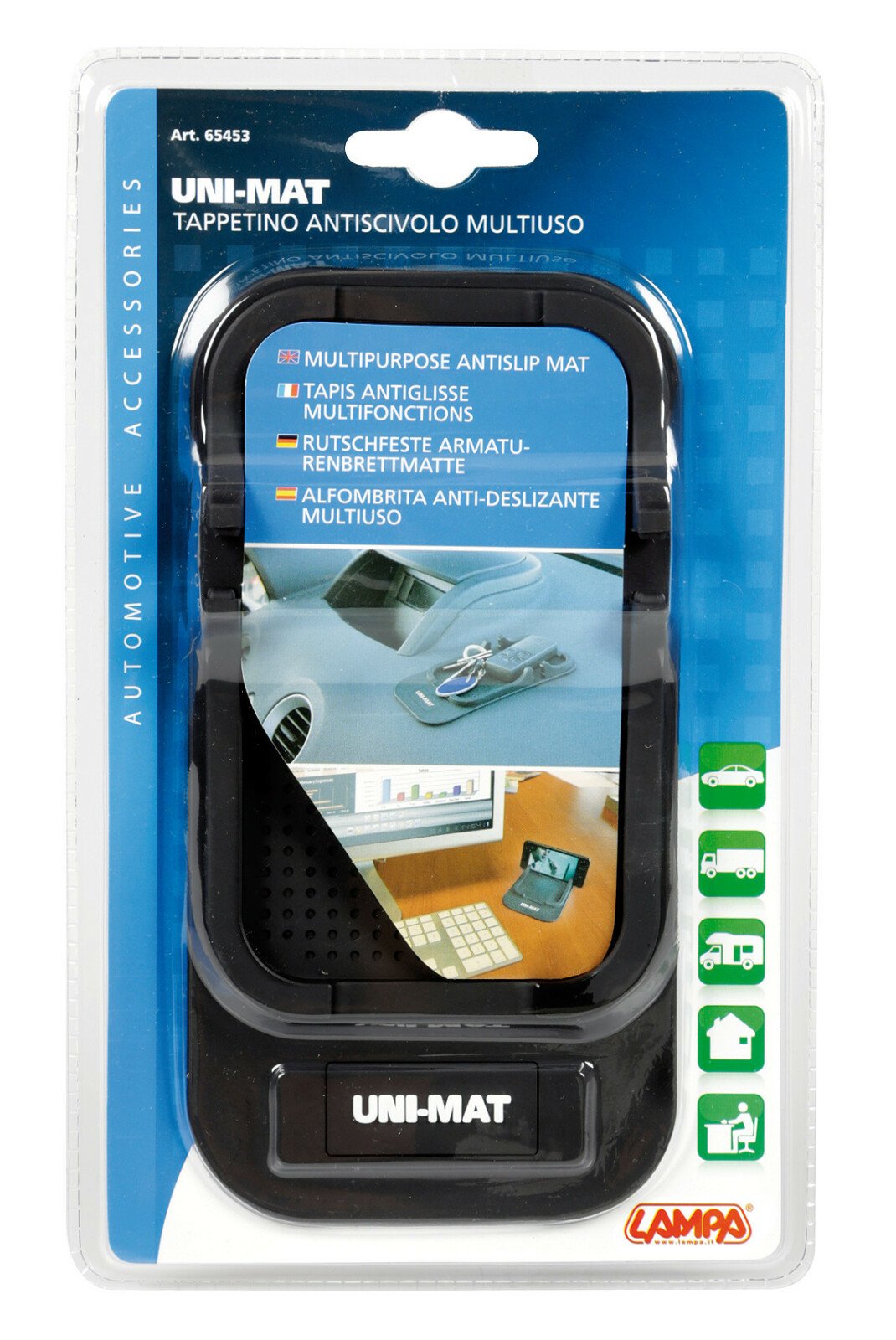 Uni-Mat, multipurpose antislip mat - 185x95 mm thumb