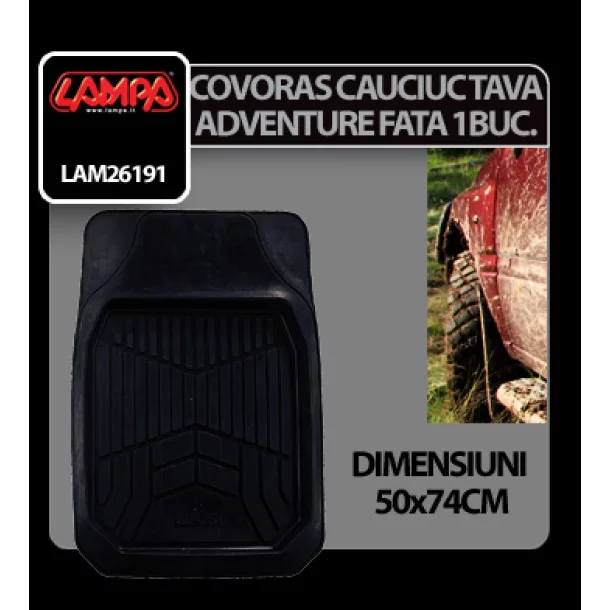 Adventure, front rubber mat 1 pcs