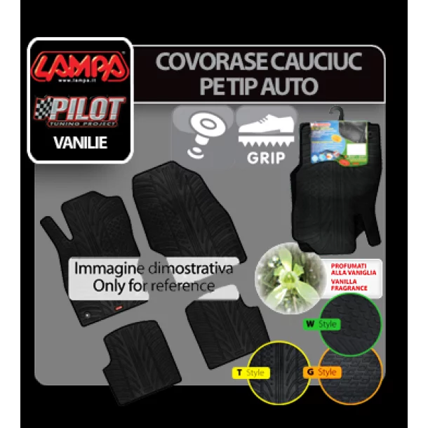 Rubber mats Audi A6 (03/11&gt;) - Audi A7 (10/10&gt;)