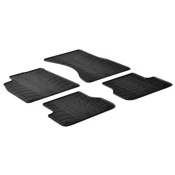 Rubber mats Audi A6 (03/11&gt;) - Audi A7 (10/10&gt;)