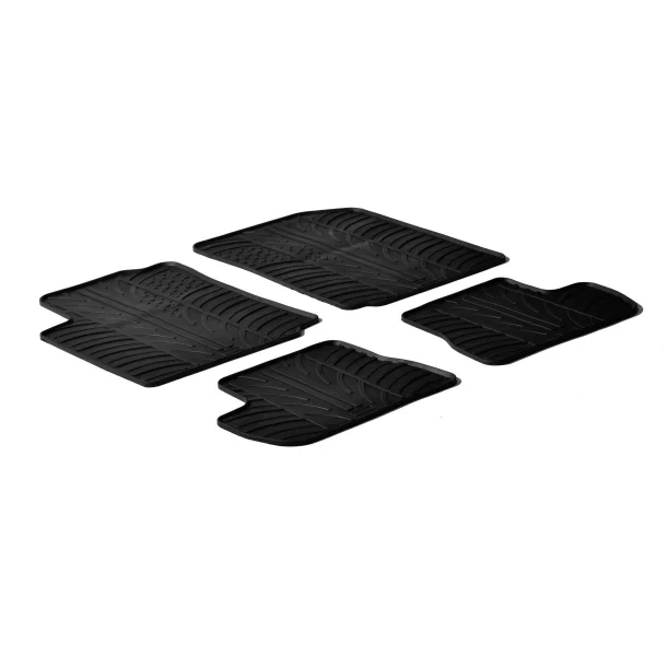 Rubber mats Citroen C2 (10/03&gt;)