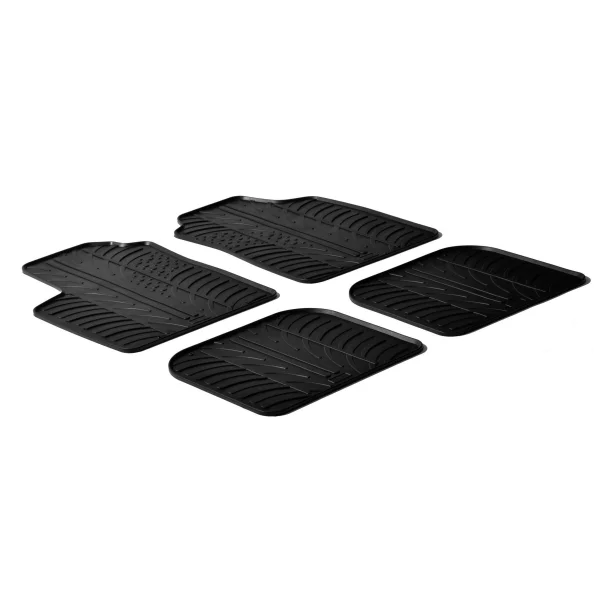 Rubber mats Fiat Panda (09/03&gt;)