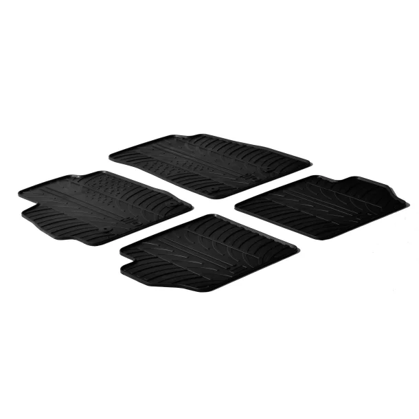 Rubber mats Mazda 2 (10/07&gt;)