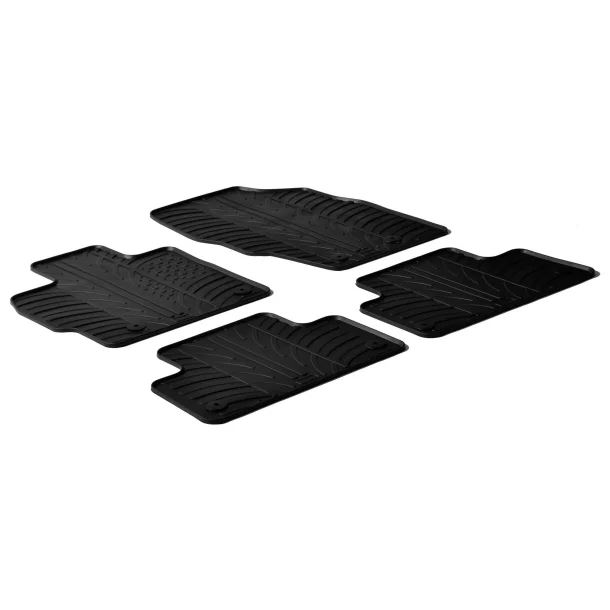 Rubber mats Mazda CX-7 (06/07&gt;)