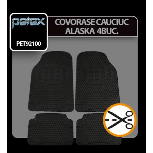 Rubber mats Renault Clio II (&gt;98) / Clio III (06/01-09/05) Petex