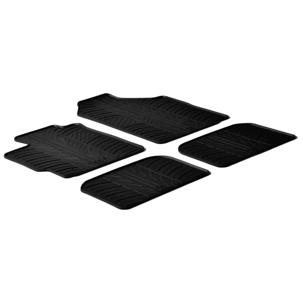 Rubber mats Toyota Yaris (01/06&gt;)