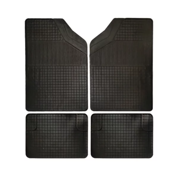 Set of 4pcs universal car rubber mats