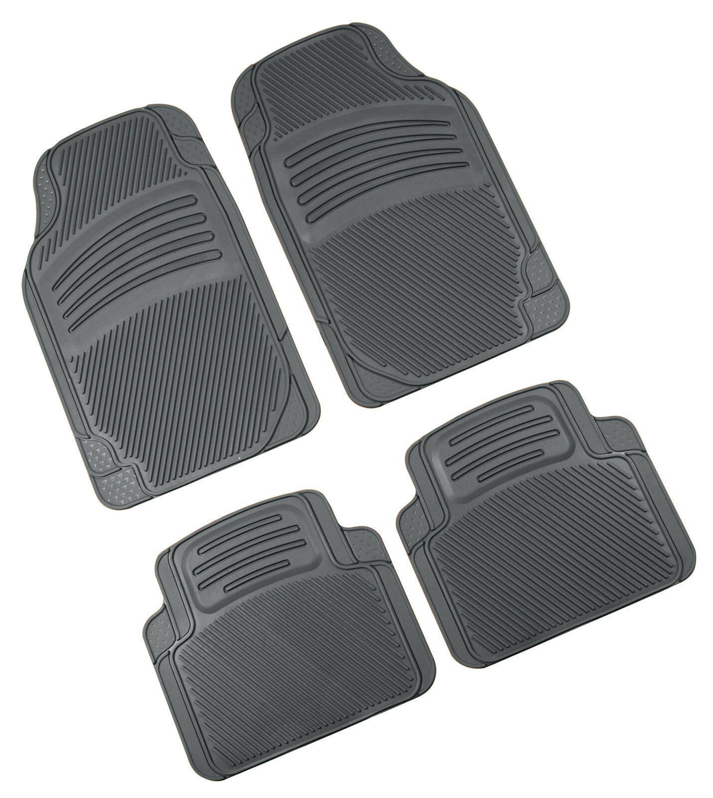 Nippo, universal set 4 pcs quality car mats - Grey thumb