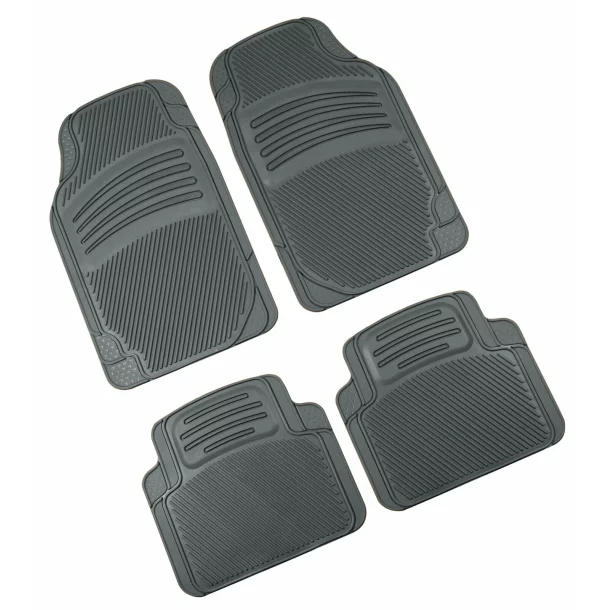 Nippo, universal set 4 pcs quality car mats - Grey