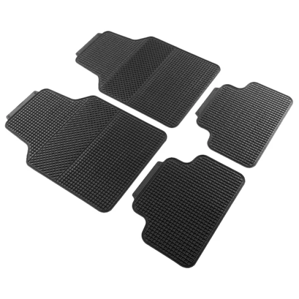 Walser, set of 4 pcs car mats - Black