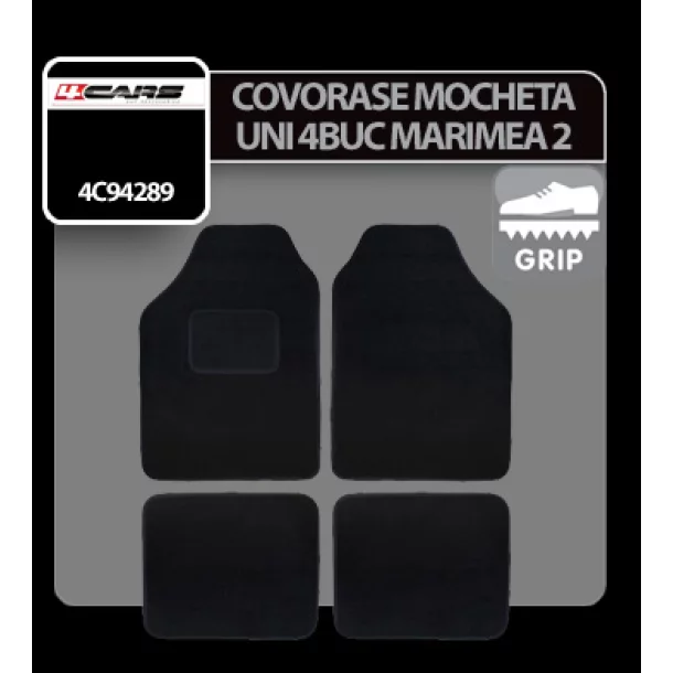 Covorase mocheta Uni 4Cars 4buc - Marimea 2