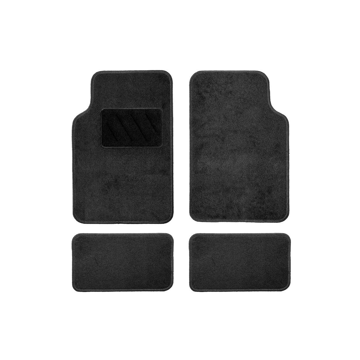 Amio TEX-2 univerzális textil szőnyeg, 4db - Fekete thumb